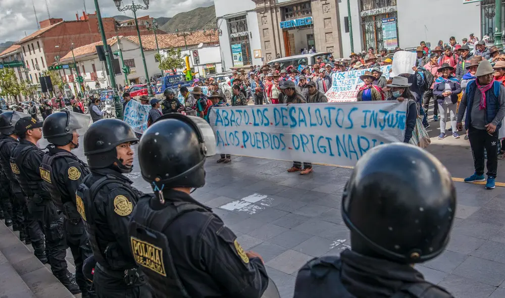 Tantacalla. Desalojo a más de 1000 comuneros aun no se notifica por parte del Poder Judicial. Foto: Miguel Gutiérrez/ cortesía Tantacalla. Desalojo a más de 1000 comuneros aun no se notifica por parte del Poder Judicial. Foto: Miguel Gutiérrez/ cortesía