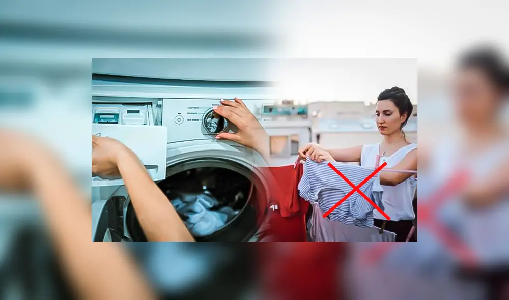Con el truco de convertir tu lavadora en secadora, evitarás mantener tu ropa colgada por horas. Foto: composición LR/LaVanguardia Con el truco de convertir tu lavadora en secadora, evitarás mantener tu ropa colgada por horas. Foto: composición LR/LaVanguardia