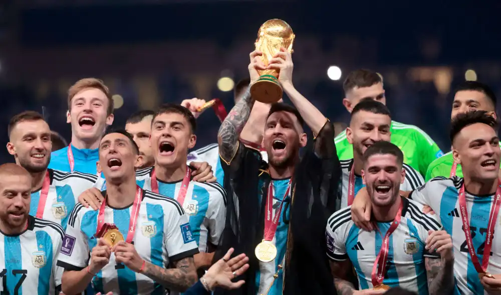 La selección argentina jugará un partido oficial tras conseguir la Copa del Mundo. Foto: EFE La selección argentina jugará un partido oficial tras conseguir la Copa del Mundo. Foto: EFE