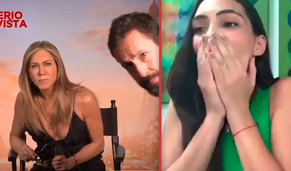 Natalie Vértiz tuvo un inicio de entrevista accidentado con los famosos. Foto: captura de Instagram - Video: Instagram