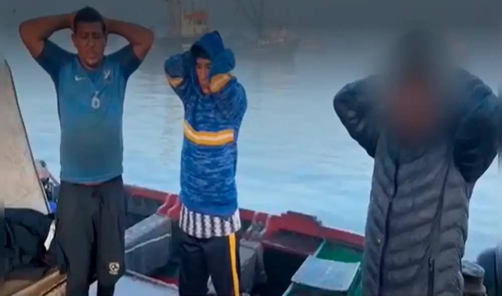 Los detenidos fueron identificados como Alexis Cruces Corizo, Jean Pierre Puerta Pacpac y un menor de 17 años. Foto: América Noticias| Video: América Noticias