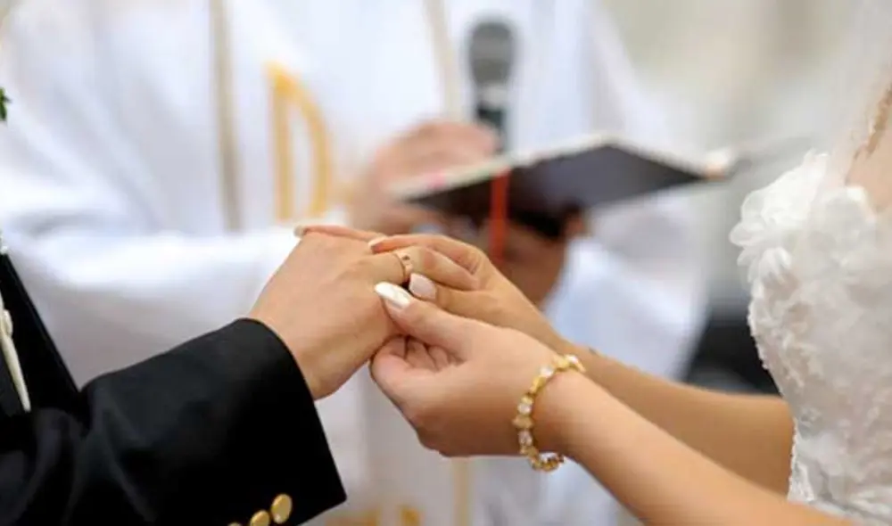 Uno de los requisitos para contraer matrimonio religioso es estar confirmado por la iglesia. Foto: difusión Uno de los requisitos para contraer matrimonio religioso es estar confirmado por la iglesia. Foto: difusión