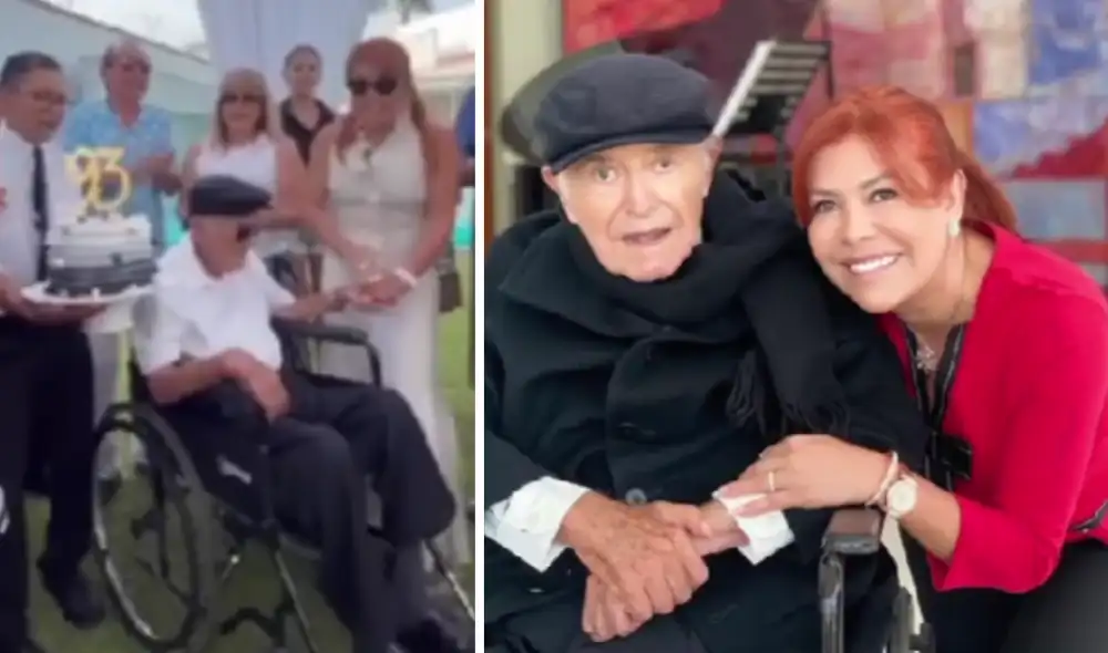 ATV comparte fotos de Magaly y su padre, Luis Medina. Foto: composición LR/Instagram/Magaly Medina - Video: ATV/Magaly TV La Firme ATV comparte fotos de Magaly y su padre, Luis Medina. Foto: composición LR/Instagram/Magaly Medina - Video: ATV/Magaly TV La Firme
