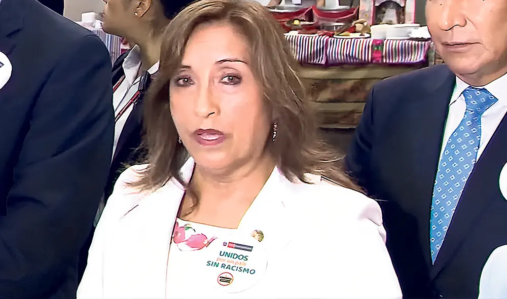 Mandataria ha negado todas las acusaciones, pero sus propios audios la contradicen. Foto: difusión