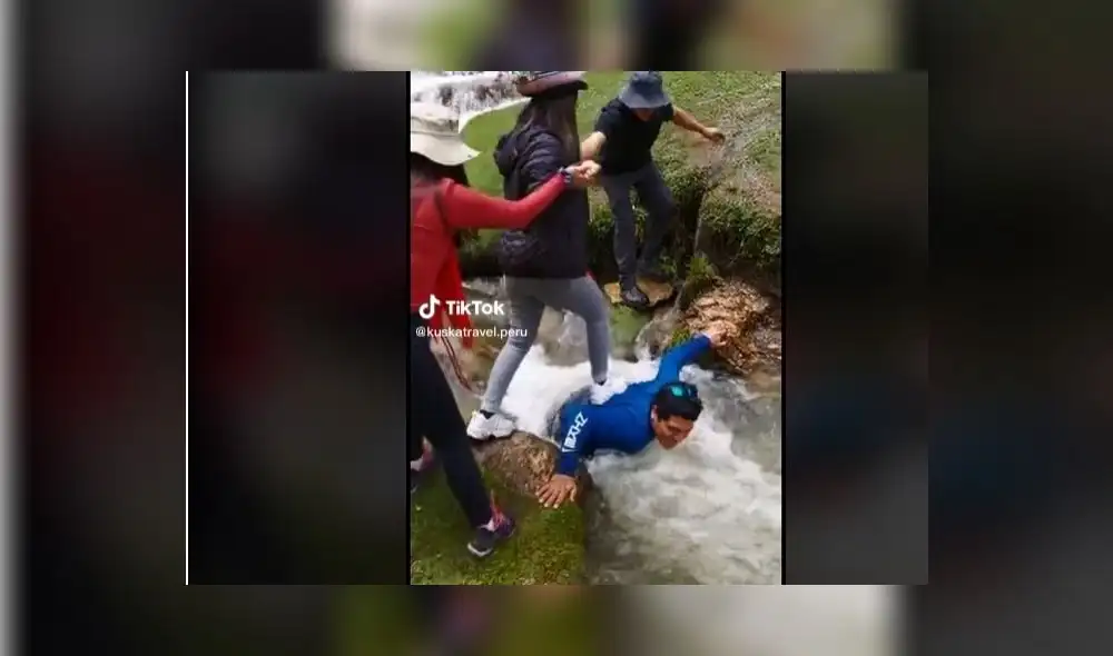 El hombre se ganó los aplausos de los cibernautas, quienes lo catalogaron como un caballero. Foto: captura de TikTok/Kuskatravel.perú El hombre se ganó los aplausos de los cibernautas, quienes lo catalogaron como un caballero. Foto: captura de TikTok/Kuskatravel.perú