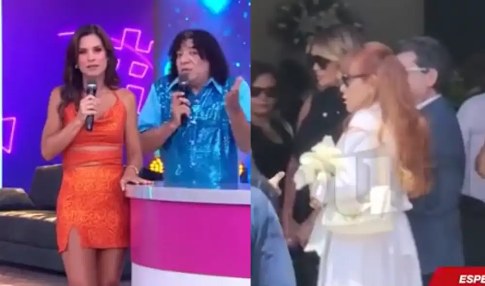 María Pía aplaude reconciliación de Magaly y Jessica Newton. Foto: composición LR/América TV/Paolo Zegarra/URPI-LR - Video: América TV María Pía aplaude reconciliación de Magaly y Jessica Newton. Foto: composición LR/América TV/Paolo Zegarra/URPI-LR - Video: América TV