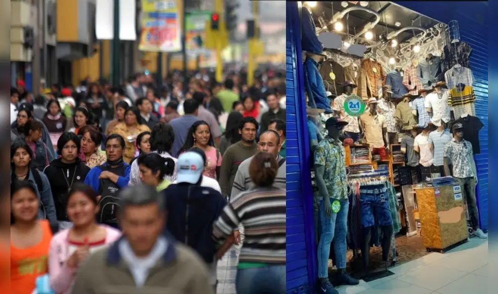 En la avenida Grau y alrededores puedes encontrar una gran variedad de galerías con prendas y artículos para toda la temporada del año. Foto: composición LR
