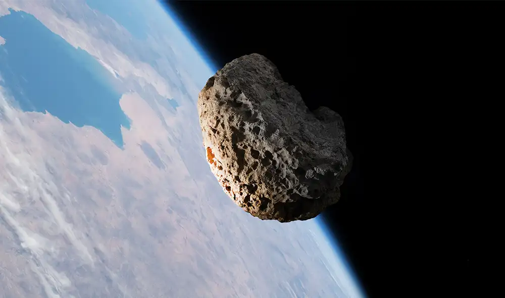 El asteroide 2023 DZ2 se aproximará a la Tierra a una distancia más cercana que la Luna. Imagen: referencial/Adobe Stock El asteroide 2023 DZ2 se aproximará a la Tierra a una distancia más cercana que la Luna. Imagen: referencial/Adobe Stock