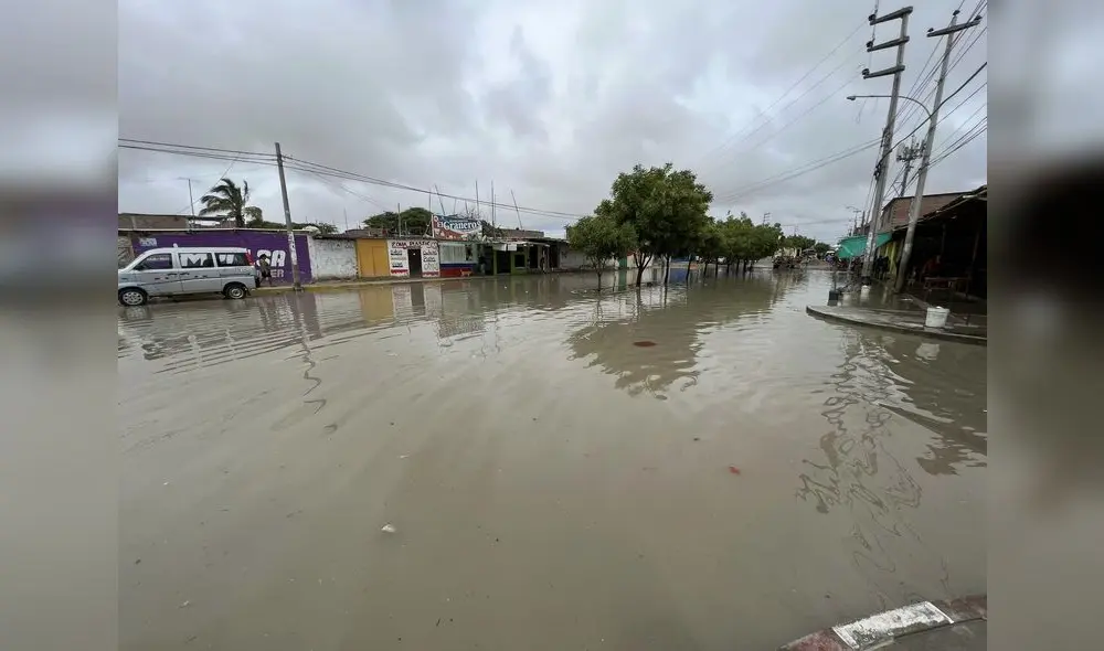 Sechura es una de las provincias más afectadas por las lluvias. Foto: Periodismo en Sechura Sechura es una de las provincias más afectadas por las lluvias. Foto: Periodismo en Sechura