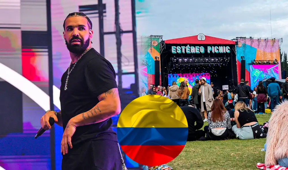 Revisa a qué hora se presentará Drake en el Festival Estereo Picnic en Colombia. Foto: Composición LR/AFP/El Espectador