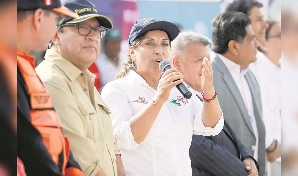 Ya son varias veces en las que Boluarte ha debido hacer precisiones a sus dichos. Foto: difusión.