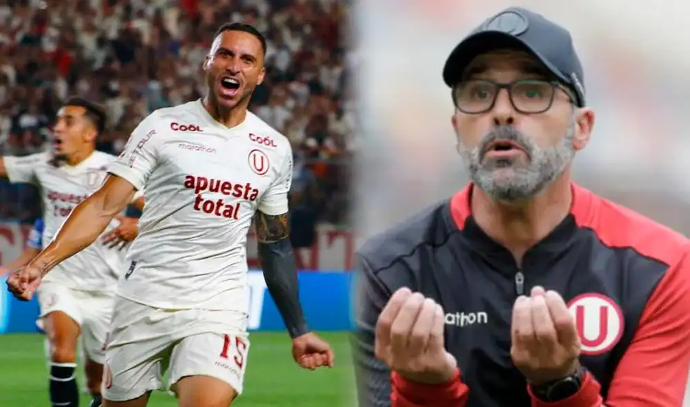 Emanuel Herrera lleva 4 goles en la Liga 1 desde la llegada de Jorge Fossati. Foto: composición GLR/Universitario