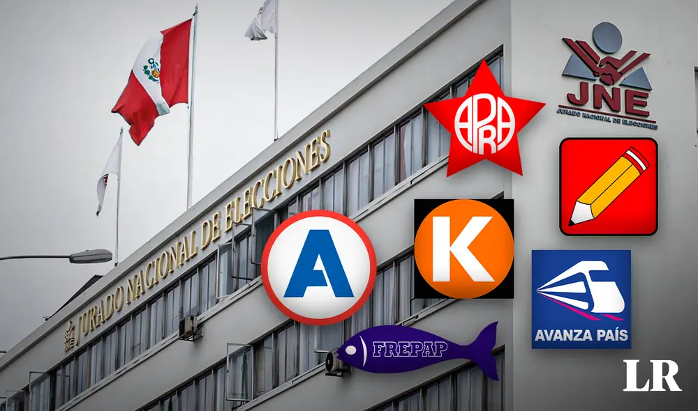 Jurado Nacional de Elecciones informa que, hasta la fecha, 18 organizaciones políticas lograron su inscripción. Foto: JNE/composición de Alvaro Lozano/La República Jurado Nacional de Elecciones informa que, hasta la fecha, 18 organizaciones políticas lograron su inscripción. Foto: JNE/composición de Alvaro Lozano/La República