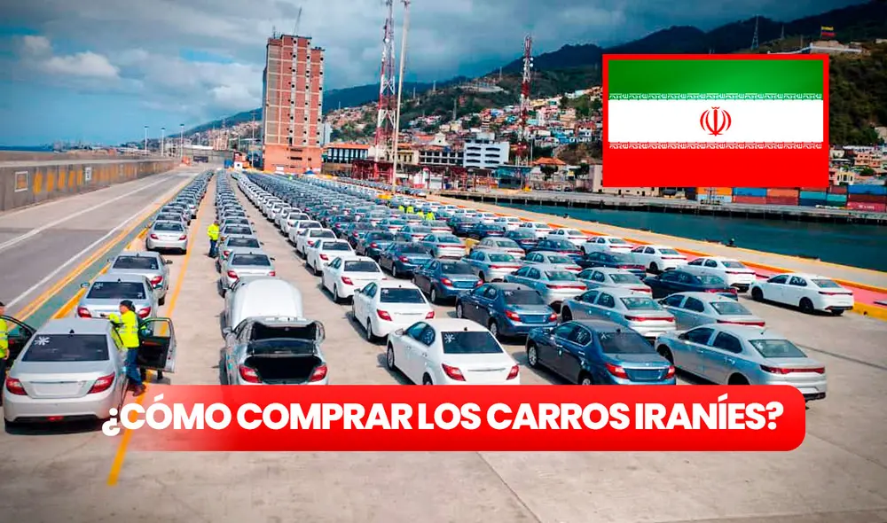 El nuevo lote de carros iraníes llegó este jueves 23 de marzo. Foto: composición de Jazmín Ceras / La República / Freepik / rvaraguayan / Twitter El nuevo lote de carros iraníes llegó este jueves 23 de marzo. Foto: composición de Jazmín Ceras / La República / Freepik / rvaraguayan / Twitter