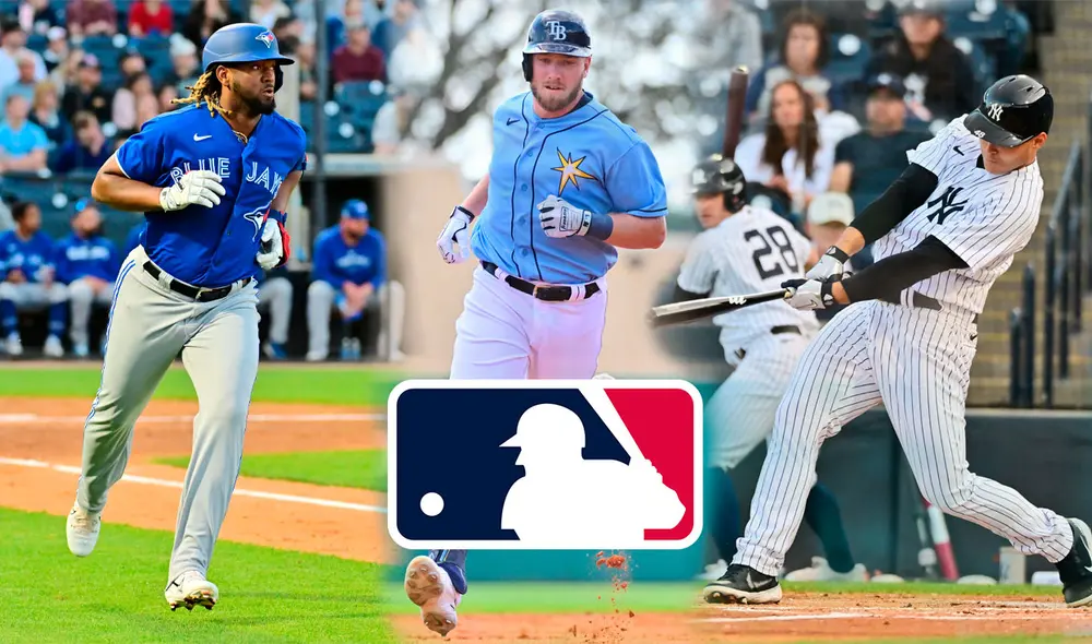 El spring training de la MLB entra en su última semana. Foto: composición LR / AFP El spring training de la MLB entra en su última semana. Foto: composición LR / AFP