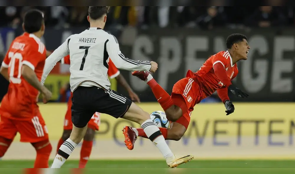 Perú juega como visitante contra Alemania. Foto: EFE