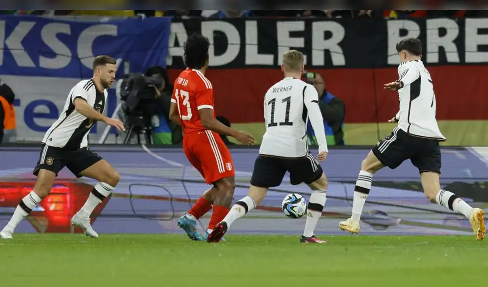Este es el tercer partido en el historial Perú vs. Alemania. Foto: EFE