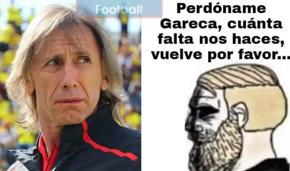 Gareca y los divertidos memes que los usuarios compartieron en las redes sociales. Foto: composición LR/Twitter Gareca y los divertidos memes que los usuarios compartieron en las redes sociales. Foto: composición LR/Twitter