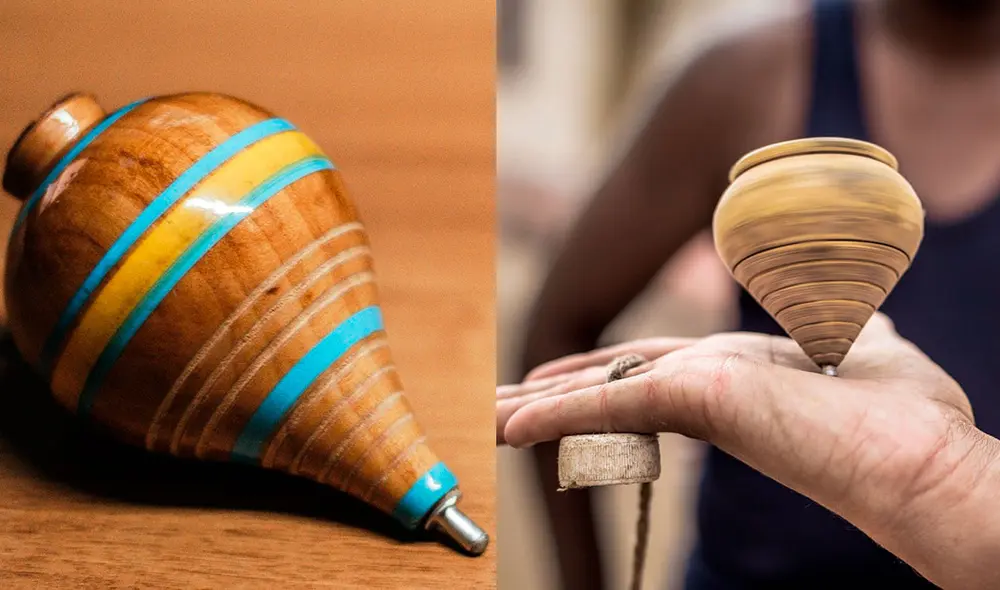 Los trucos con el trompo fueron creados por los japoneses.  Foto: composición LR/México desconocido/Claudia Pino