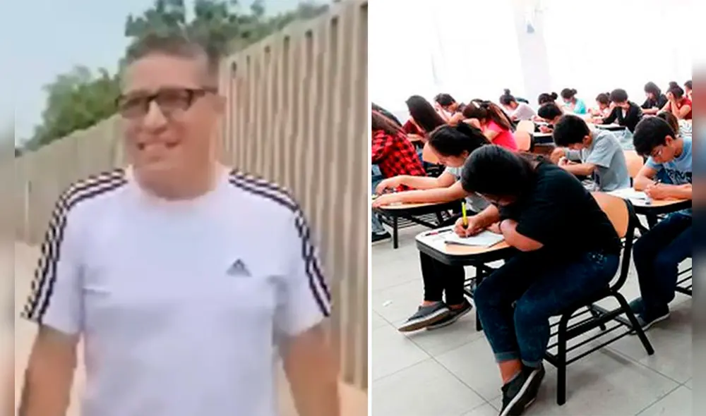 El hombre de casi 50 años tiene la expectativa de estudiar su segunda carrera profesional en la Universidad San Marcos. Foto: composición GLR