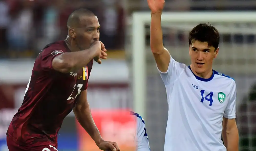 El choque Venezuela vs. Uzbekistán se jugará en el King Abdullah Sports City de Riyad, Arabia Saudita. Foto: composición LR / AFP