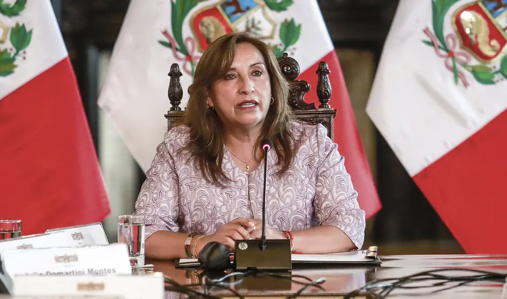 Dina Boluarte asumió la presidencia el 7 de diciembre del 2022. Foto: Ejecutivo Dina Boluarte asumió la presidencia el 7 de diciembre del 2022. Foto: Ejecutivo
