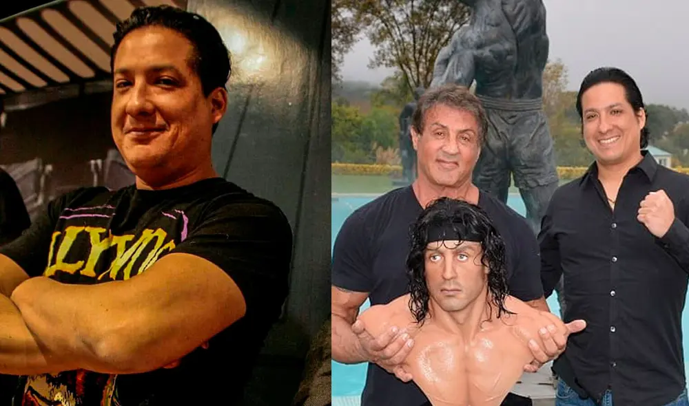 Walter Huamán ha creado muchas esculturas inspiradas en los personajes de Sylvester Stallone. Foto: composición LR/Walt Wizard/Instagram
