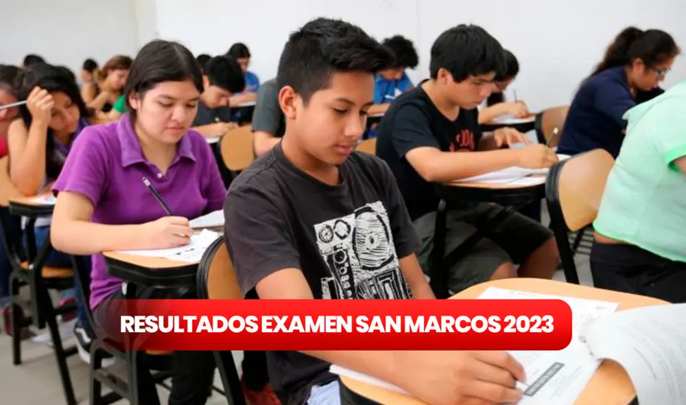 Estos son los resultados del examen de la UNMSM. Foto: composición LR / Andina Estos son los resultados del examen de la UNMSM. Foto: composición LR / Andina