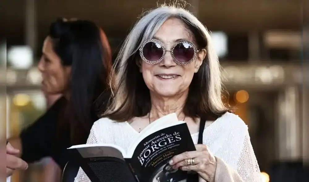 María Kodama es la heredera universal de la obra de Borges. Foto: AFP María Kodama es la heredera universal de la obra de Borges. Foto: AFP