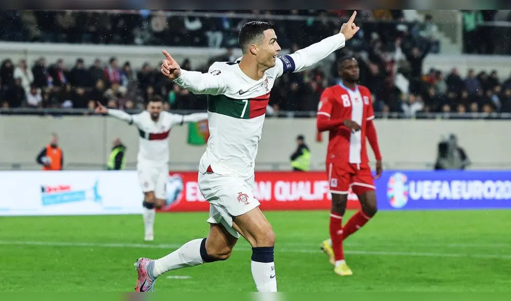 Cristiano Ronaldo es el goleador histórico de la selección de Portugal. Foto: EFE