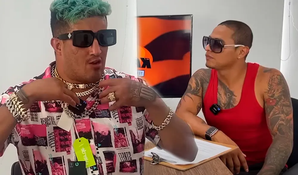 Makanaky le confesó a Jonathan Maicelo el caso de violación que cometió, según la entrevista de YouTube. Foto: composición LR/Youtube/Jonathan Maicelo Makanaky le confesó a Jonathan Maicelo el caso de violación que cometió, según la entrevista de YouTube. Foto: composición LR/Youtube/Jonathan Maicelo