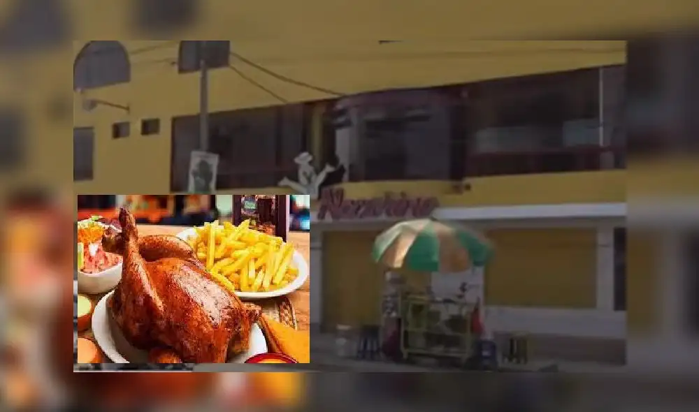 Suceso ocurrió en la pollería Nacarino, ubicada en el distrito de La Esperanza. Foto: Composición La República Suceso ocurrió en la pollería Nacarino, ubicada en el distrito de La Esperanza. Foto: Composición La República