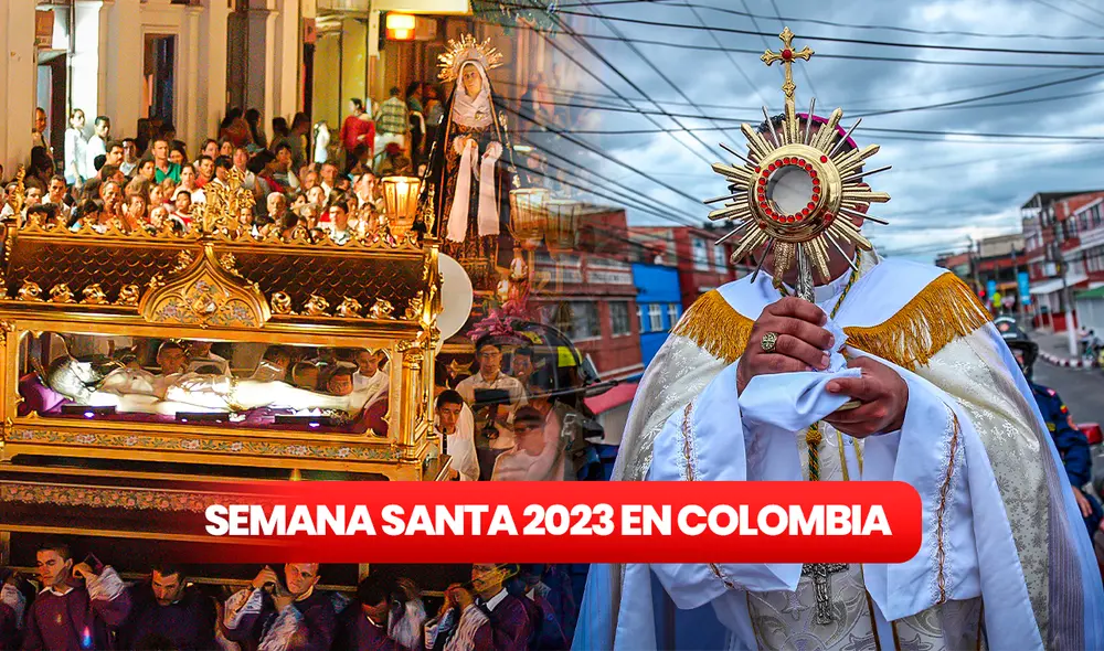 Revisa cuáles son las fechas de Semana Santa 2023 en Colombia. Foto: Composición LR/ElEspectador Revisa cuáles son las fechas de Semana Santa 2023 en Colombia. Foto: Composición LR/ElEspectador