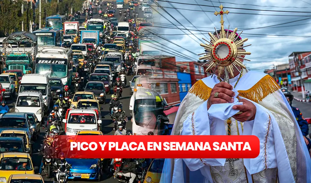 Revisa el cronograma de pico y placa para Semana Santa 2023 en Colombia. Foto: composición LR/AFP/As Colombia Revisa el cronograma de pico y placa para Semana Santa 2023 en Colombia. Foto: composición LR/AFP/As Colombia