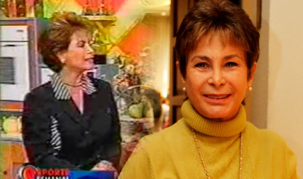 Meche Solaeche fue conductora de "Utilísima", programa popular en los años 90. Foto: composición/LR/archivo/captura Latina