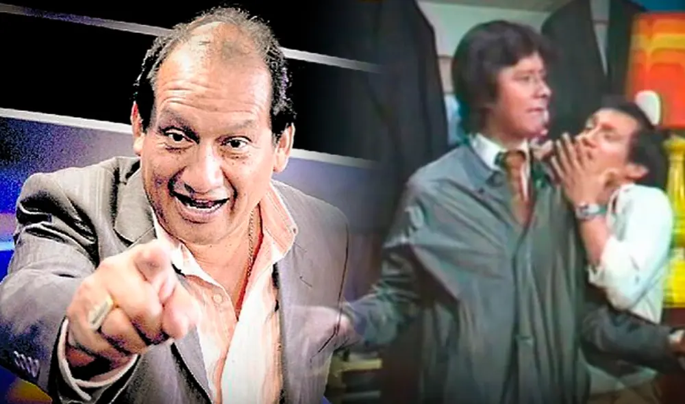 Elmer Alfaro, 'Machucao', y Adolfo Chuiman protagonizaron el segmento 'El pícaro' en el programa "Risas y salsa". Foto: composición La República/Archivo El Popular/Panamericana Televisión