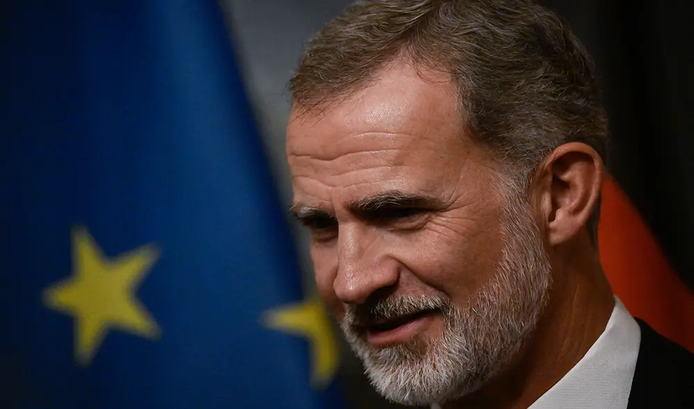 Felipe VI, además, indicó que “el siglo XXI debe ser el siglo del español”. Foto: AFP