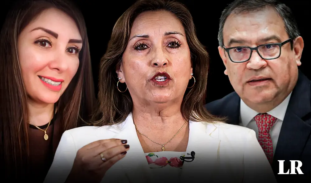 Grika Asayag y Dina Boluarte tienen afinidad por su condición de madres cuidadoras de sus hijos, según H13. Foto: Presidencia/composición de Jazmín Ceras-GLR Grika Asayag y Dina Boluarte tienen afinidad por su condición de madres cuidadoras de sus hijos, según H13. Foto: Presidencia/composición de Jazmín Ceras-GLR