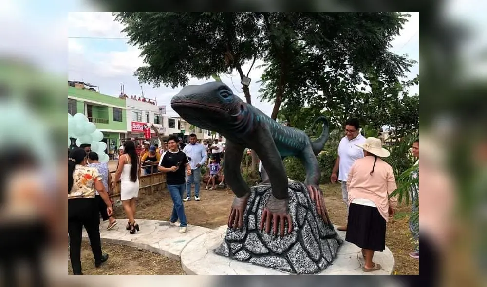 Este domingo fue inaugurada la obra de arte. Foto: difusión Este domingo fue inaugurada la obra de arte. Foto: difusión