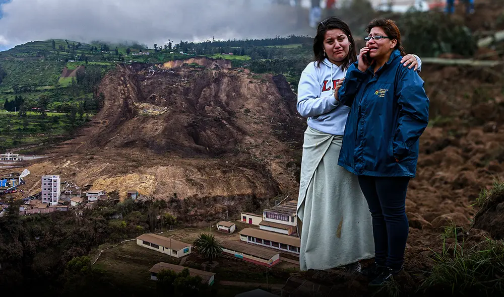 Por el momento, se ha reportado siete personas desaparecidas. Foto: composición LR/EFE Por el momento, se ha reportado siete personas desaparecidas. Foto: composición LR/EFE