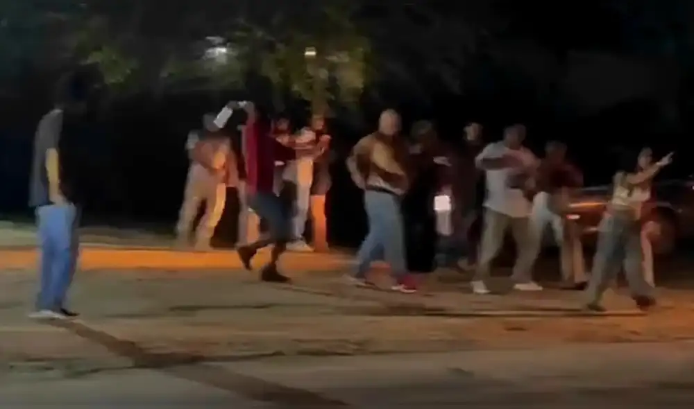 Vecinos piden que municipalidad fiscalice locales de diversión nocturna de la zona. Foto: captura de WhatsApp. VIDEO: cortesía para LR