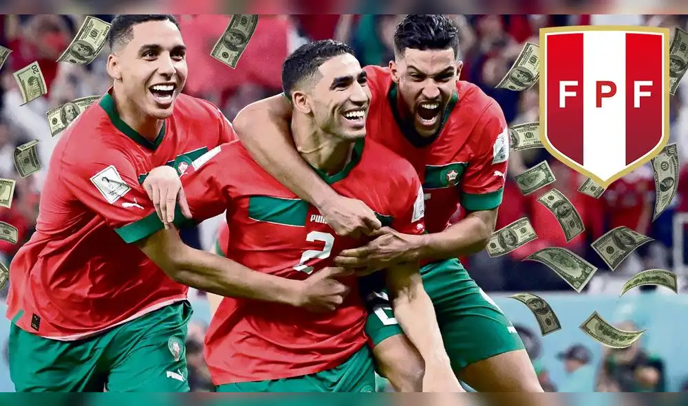 Marruecos tiene un valor de poco más que el séxtuple de la selección peruana. Foto: composición GLR/AFP Marruecos tiene un valor de poco más que el séxtuple de la selección peruana. Foto: composición GLR/AFP