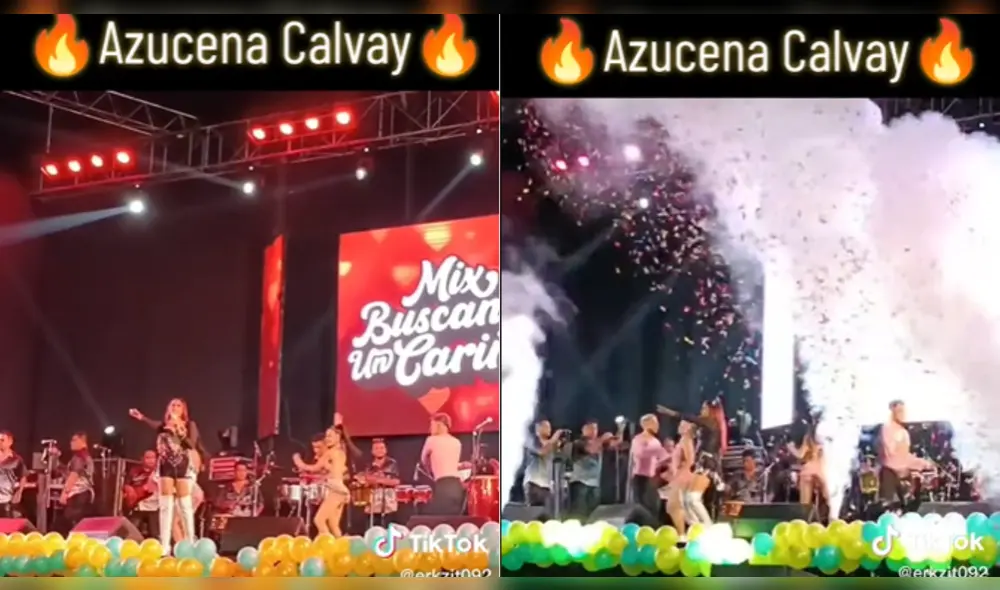 La joven artista brilló durante su primer concierto en Lima. Foto y video: @erkzit092.