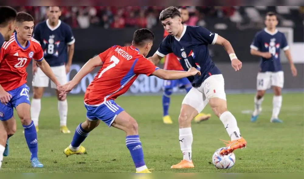Chile vs Paraguay por amistoso internacional Chile vs Paraguay por amistoso internacional
