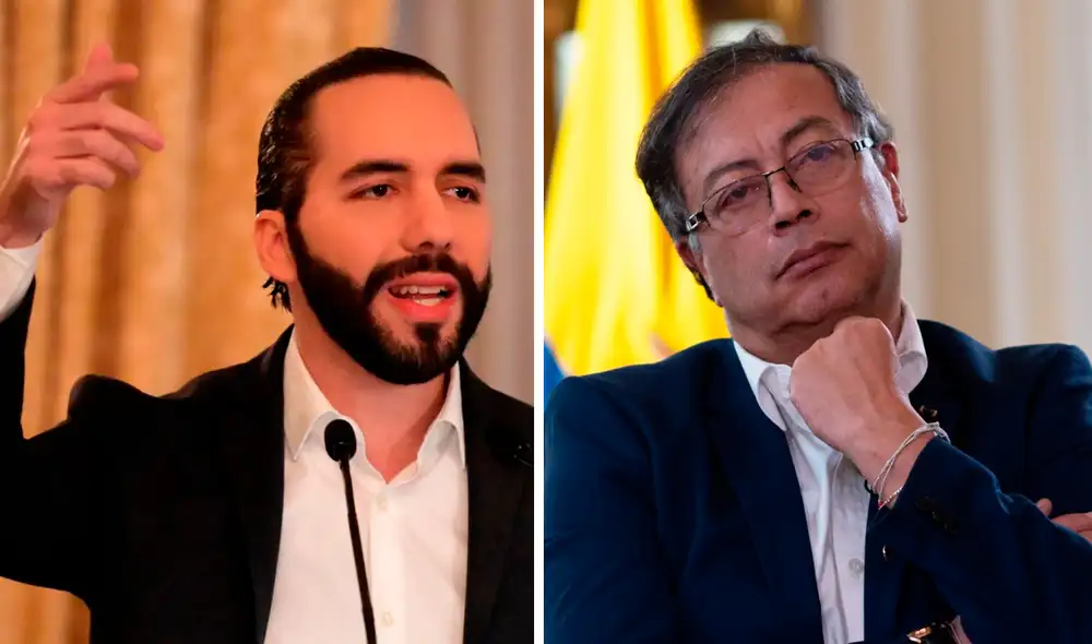 Bukele aprovechó el caso para etiquetar a Petro, quien no dudó en contestar. Foto: composición LR/CNN/Cambio Colombia Bukele aprovechó el caso para etiquetar a Petro, quien no dudó en contestar. Foto: composición LR/CNN/Cambio Colombia