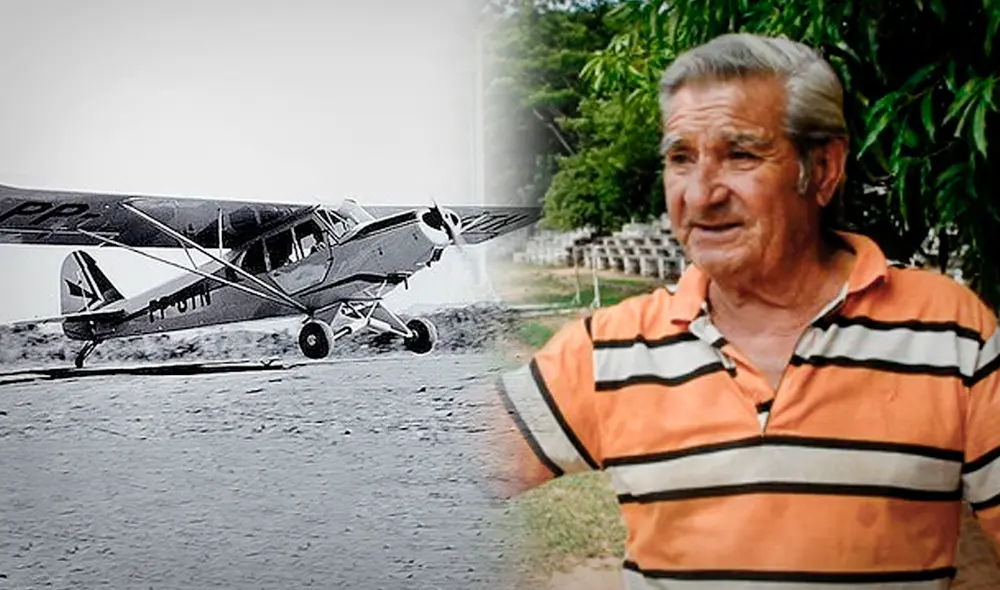 Fidel Trigo derribó un avión con un balón de fútbol. Foto: composición de Jazmin Ceras/LR/Conmebol