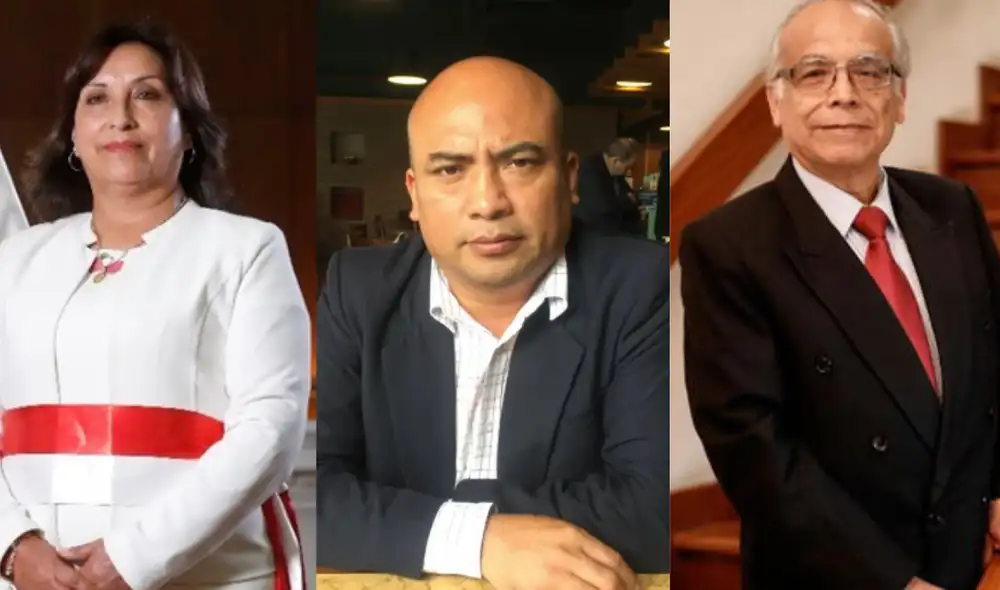 Shimabukuro, supuestamente, realizó aporte de campaña a Dina Boluarte, quien ha negado ello. Foto: composición LR