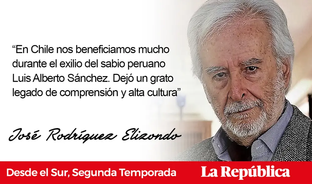 José Rodríguez Elizondo. Foto: composición LR