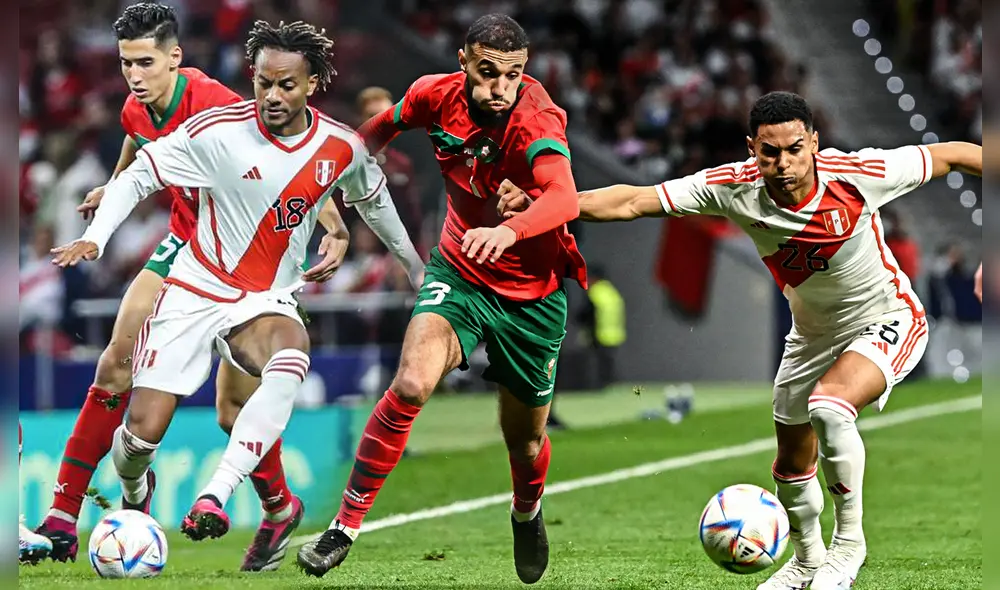 André Carrillo y Marcos López fueron titulares contra Alemania. Foto: