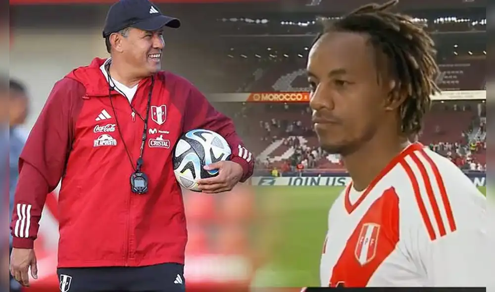 André Carrillo fue mundialista con la selección peruana en Rusia 2018. Foto: composición LR/FPF/Movistar Deportes